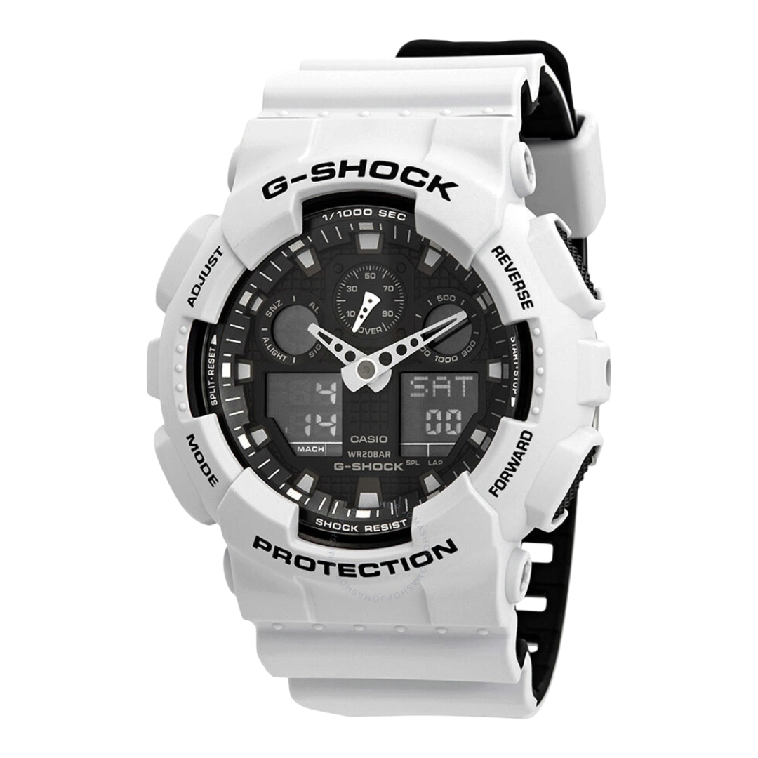 Casio G-Shock GA-100L-7ADR 運動防水手錶