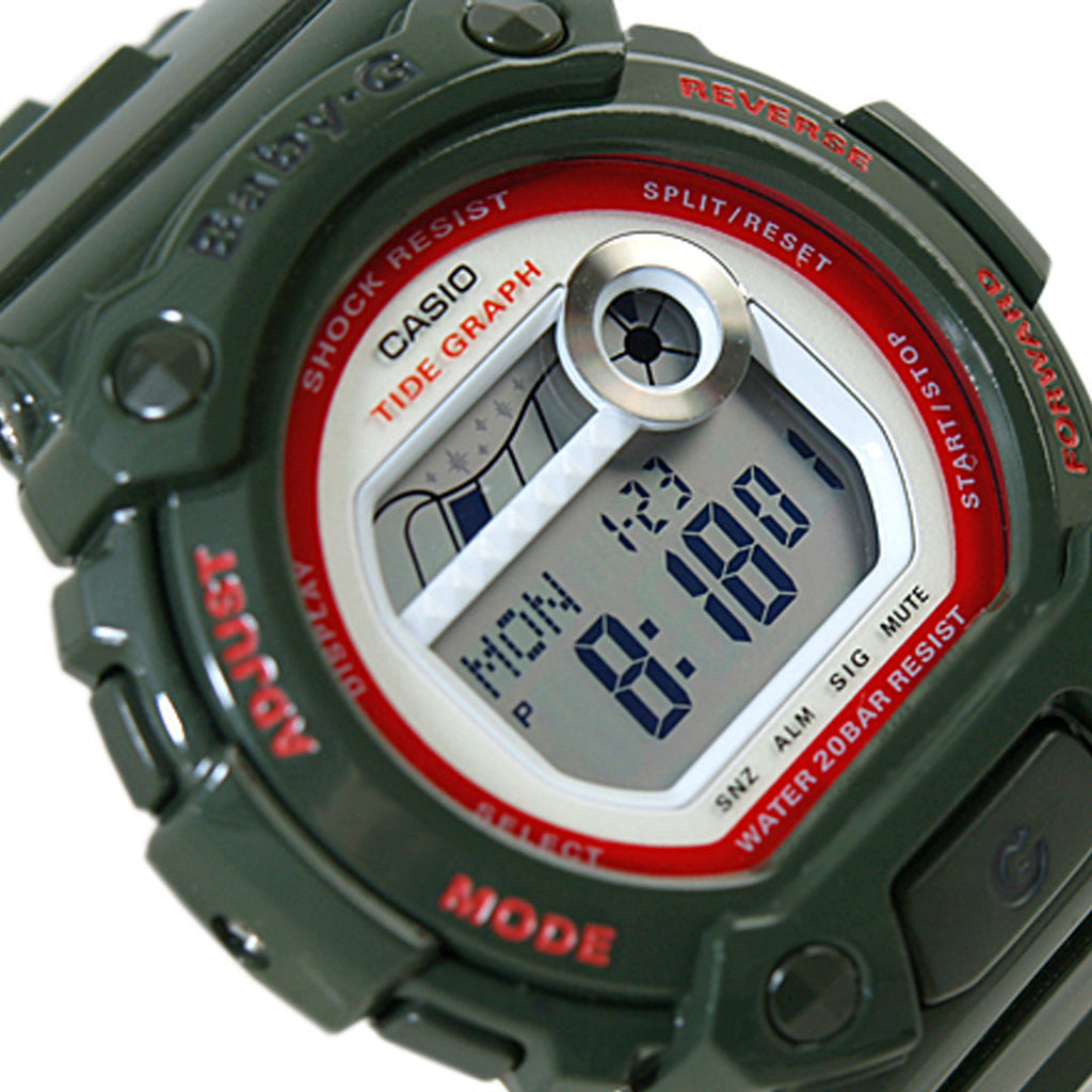 Casio Baby-G BLX-101-3DR 女生運動手錶