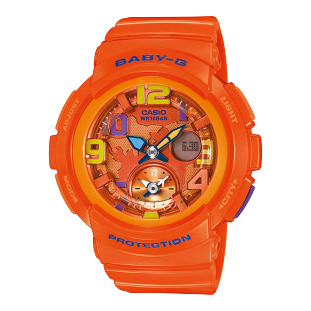 Casio Baby-G BGA-190-4BDR 女生運動手錶