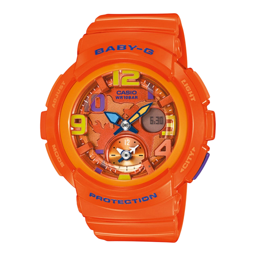 Casio Baby-G BGA-190-4BDR 女生運動手錶
