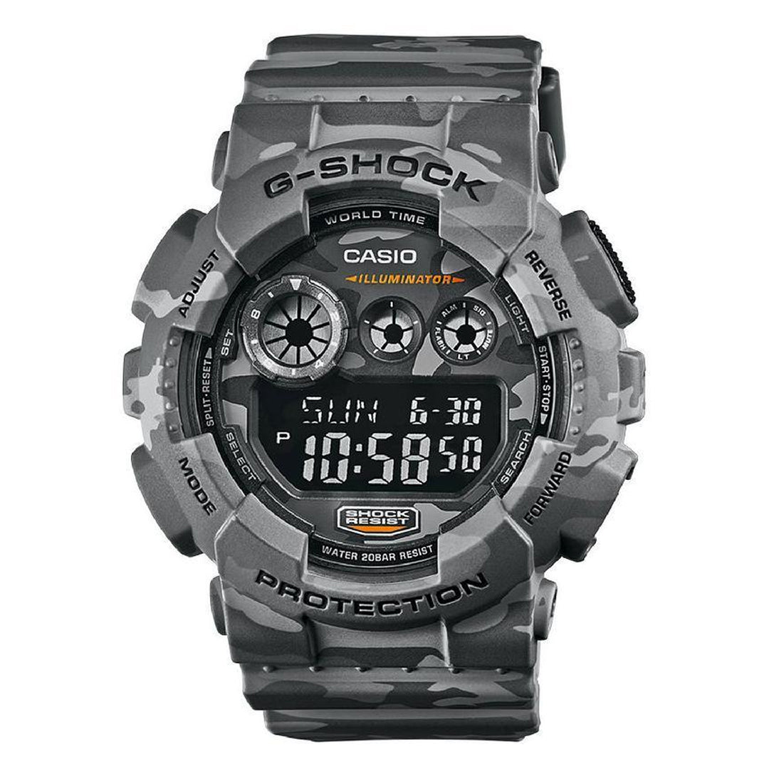 Casio G-Shock GD-120CM-8ER 運動防水手錶
