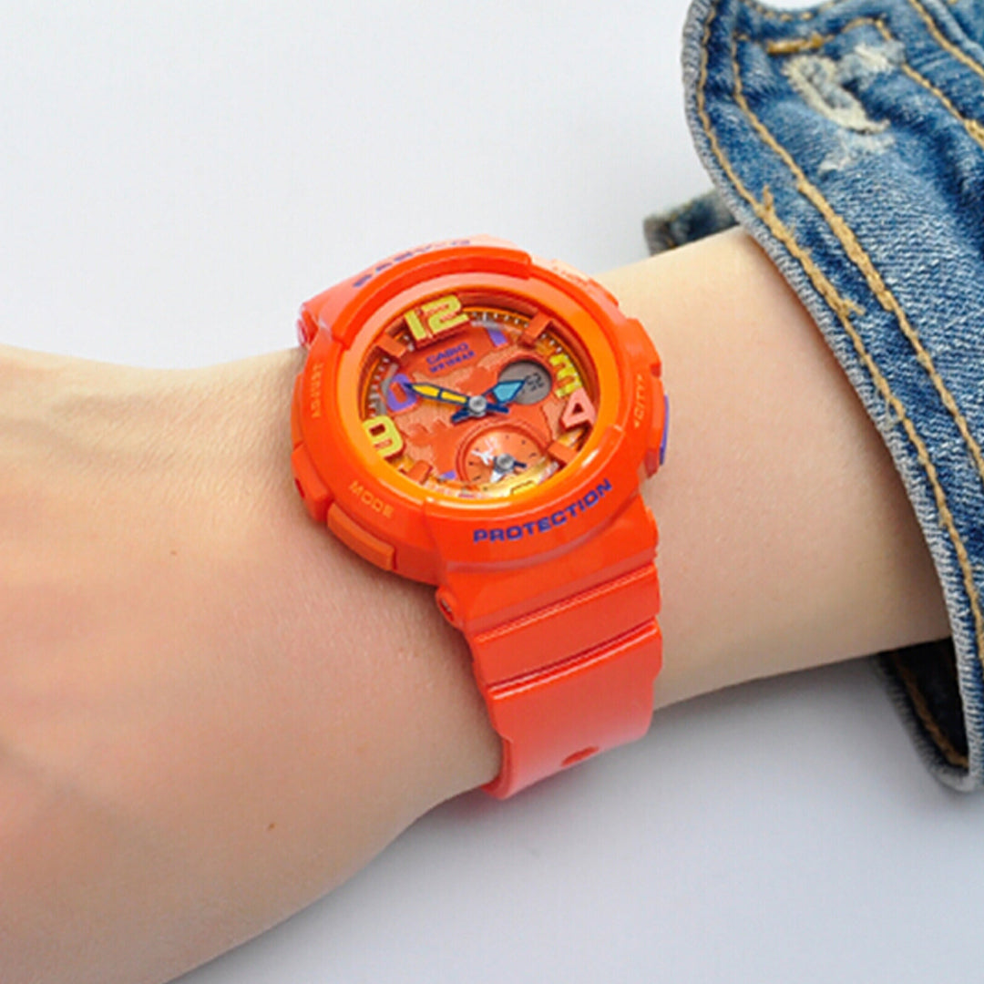 Casio Baby-G BGA-190-4BDR 女生運動手錶