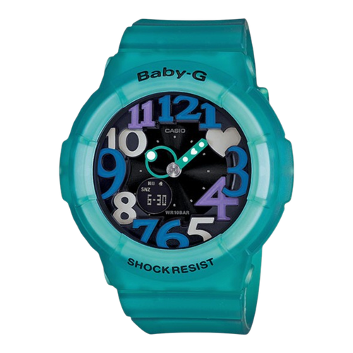 Casio Baby-G BGA-131-3BDR 女生運動手錶正面圖