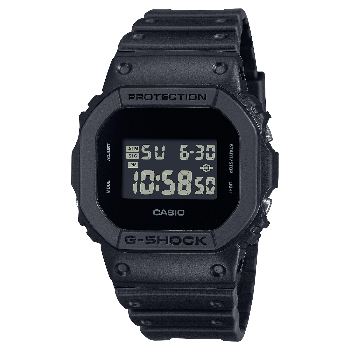 Casio G-Shock DW-5600UBB-1DR 運動防水手錶 — official product image