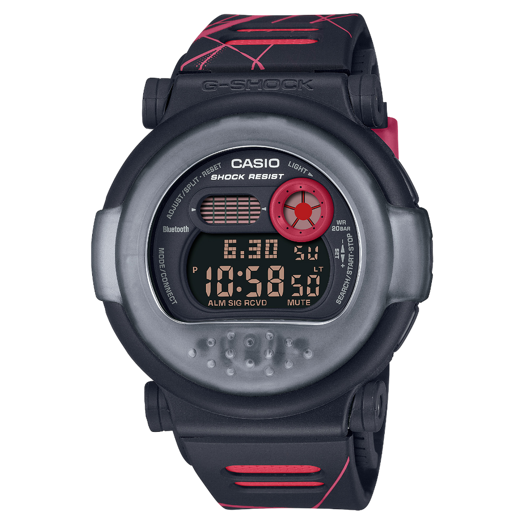 Casio G-Shock G-B001MVA-1DR 運動防水手錶 — official product image