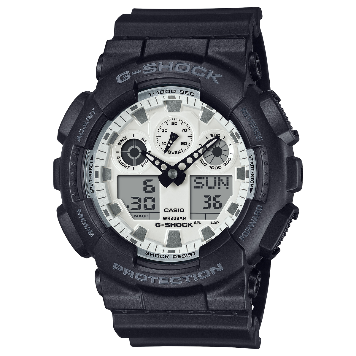 Casio G-Shock GA-100WD-1ADR Sports Water-Resistant Watch