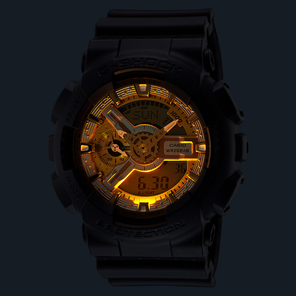 Casio G-Shock GA-110CD-1A9DR 運動防水手錶