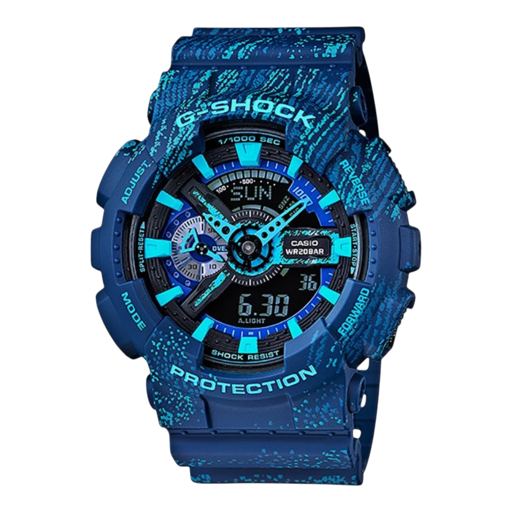 Casio G-Shock GA-110TX-2ADR 運動防水手錶正面圖