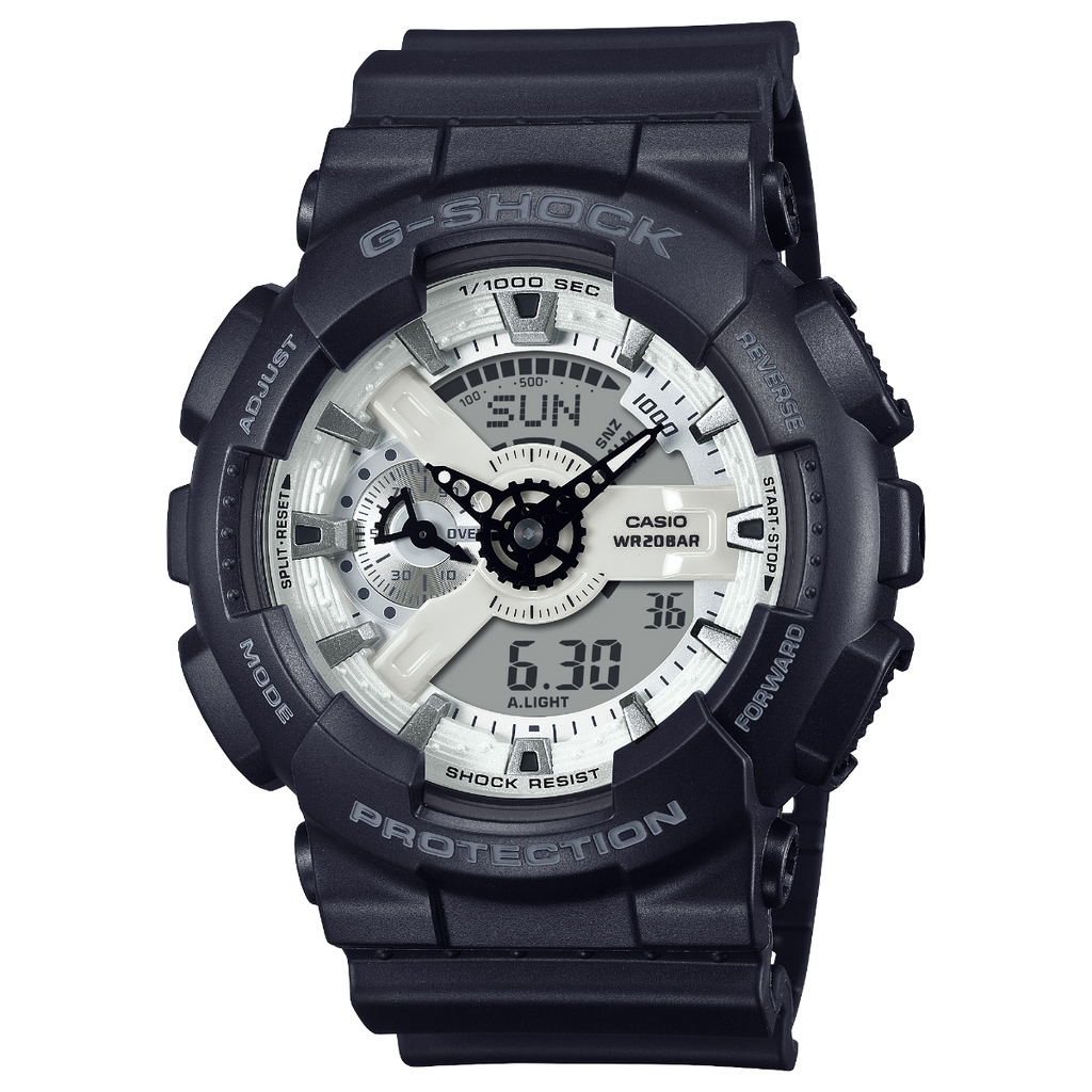 Casio G-Shock GA-110WD-1ADR 運動防水手錶 — official product image