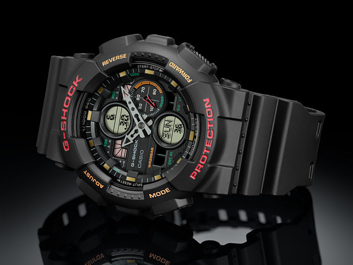 Casio G-Shock GA-140-1A4DR Sports Water-Resistant Watch