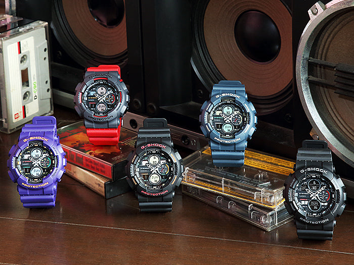 Casio G-Shock GA-140-1A4DR Sports Water-Resistant Watch