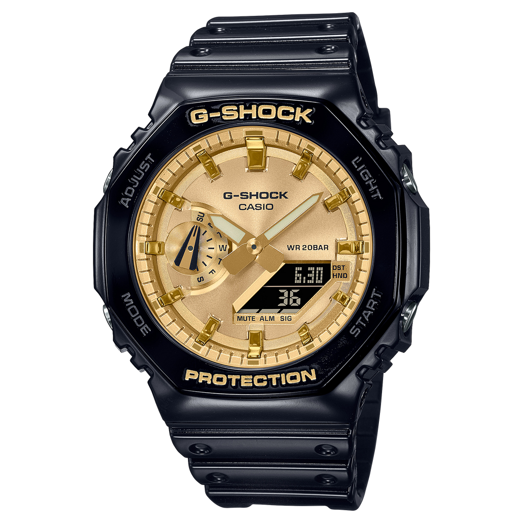 Casio G-Shock GA-2100GB-1ADR 運動防水手錶