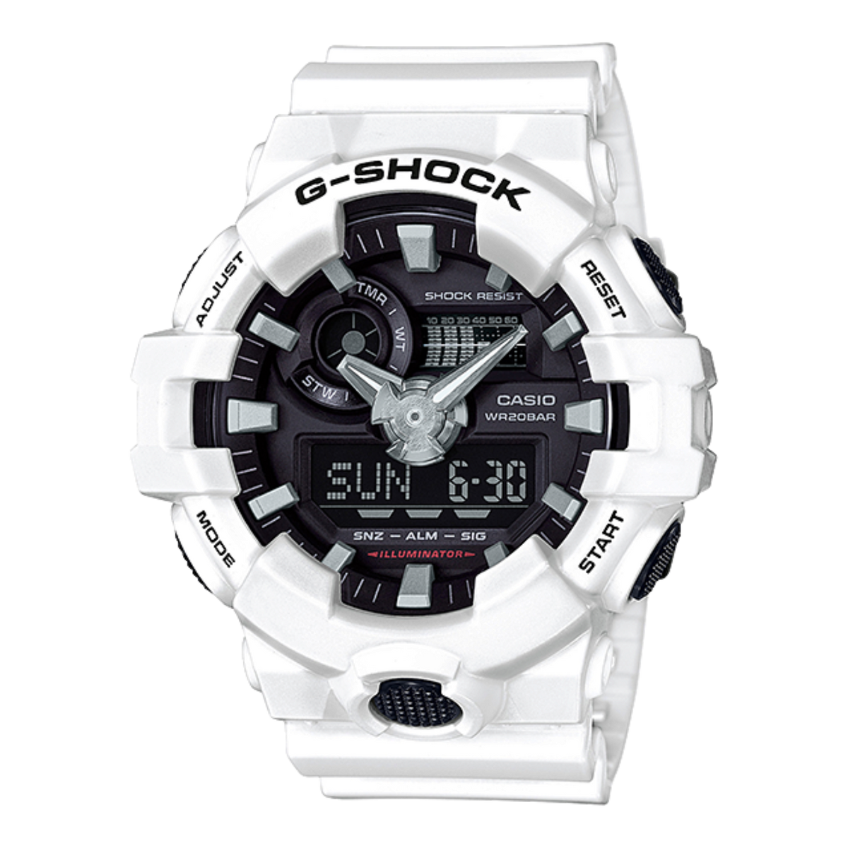 Casio G-Shock GA-700-7ADR 運動防水手錶