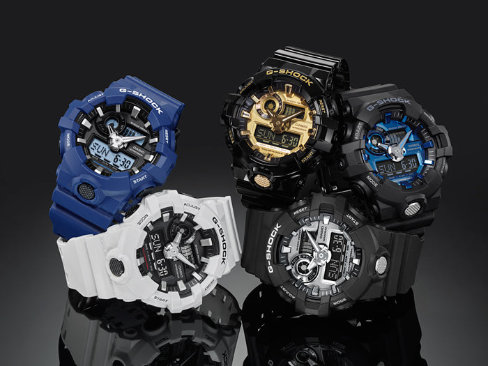 Casio G-Shock GA-700-7ADR 運動防水手錶