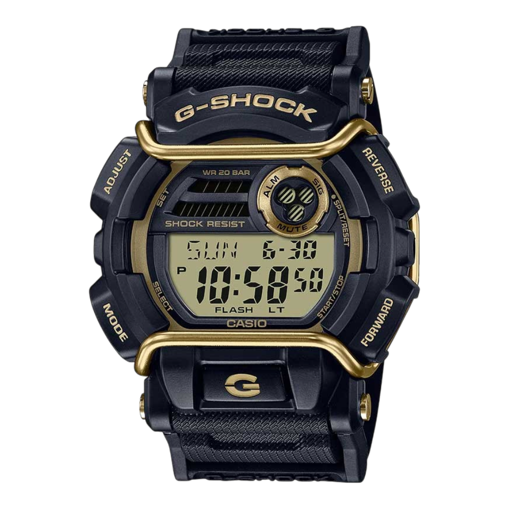 Casio G-Shock GD-400GB-1B2DG 運動防水手錶 — official product image