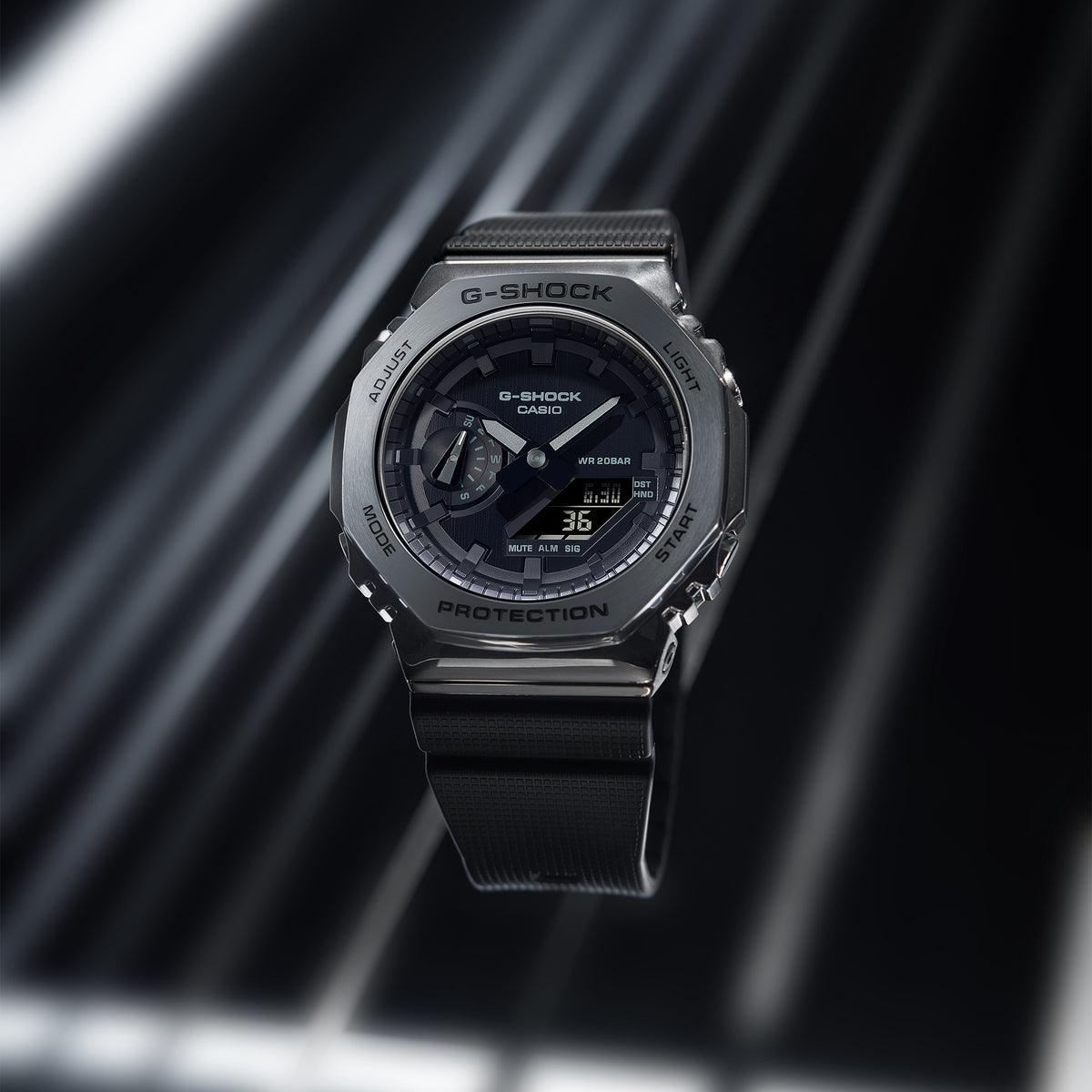 Casio G-Shock GM-2100BB-1ADR 運動防水手錶