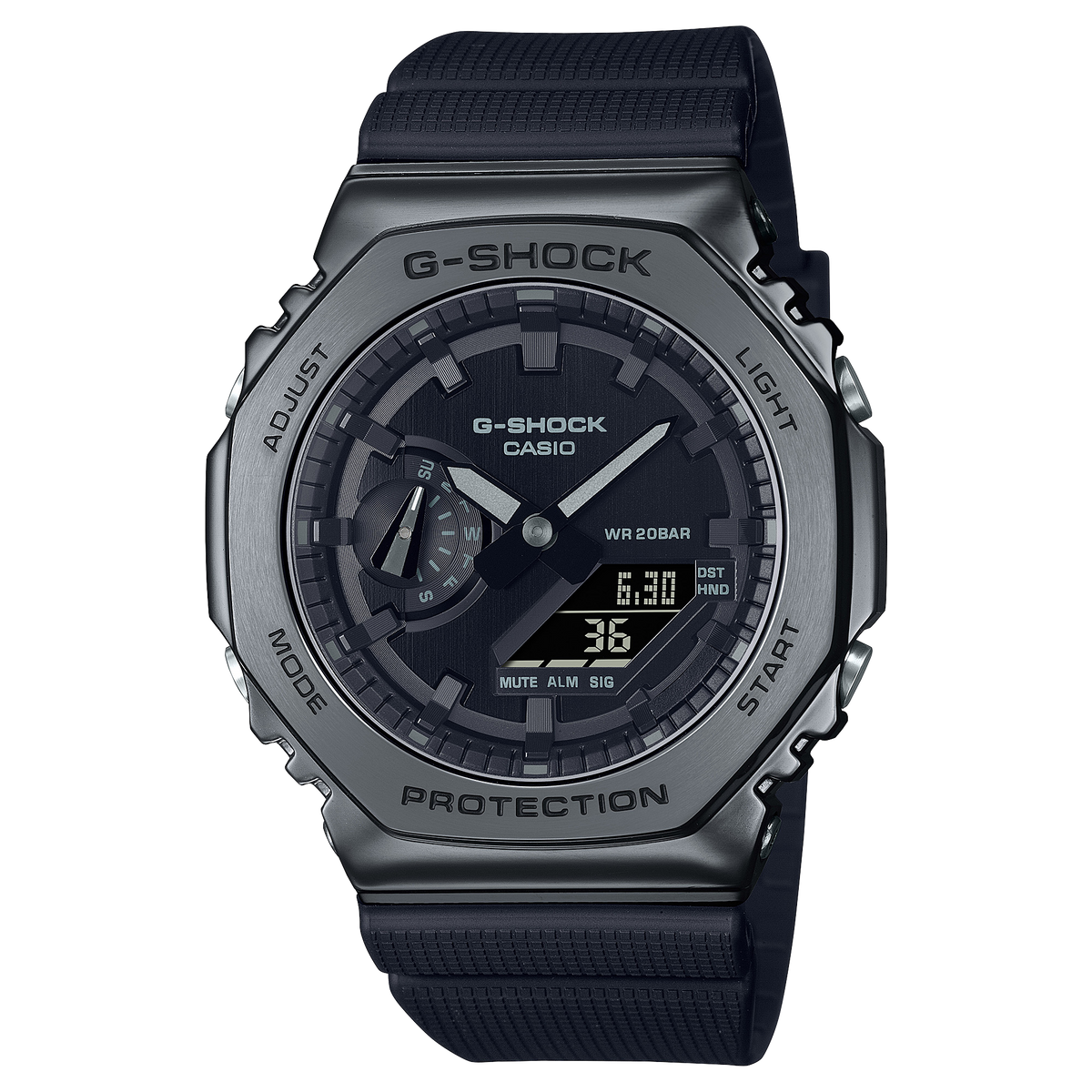 Casio G-Shock GM-2100BB-1ADR 運動防水手錶