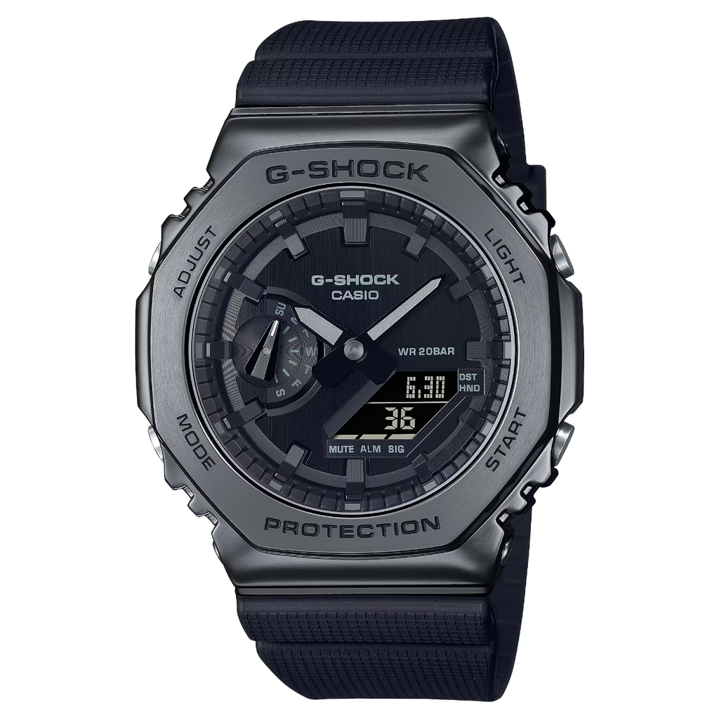 Casio G-Shock GM-2100BB-1ADR 運動防水手錶 — official product image