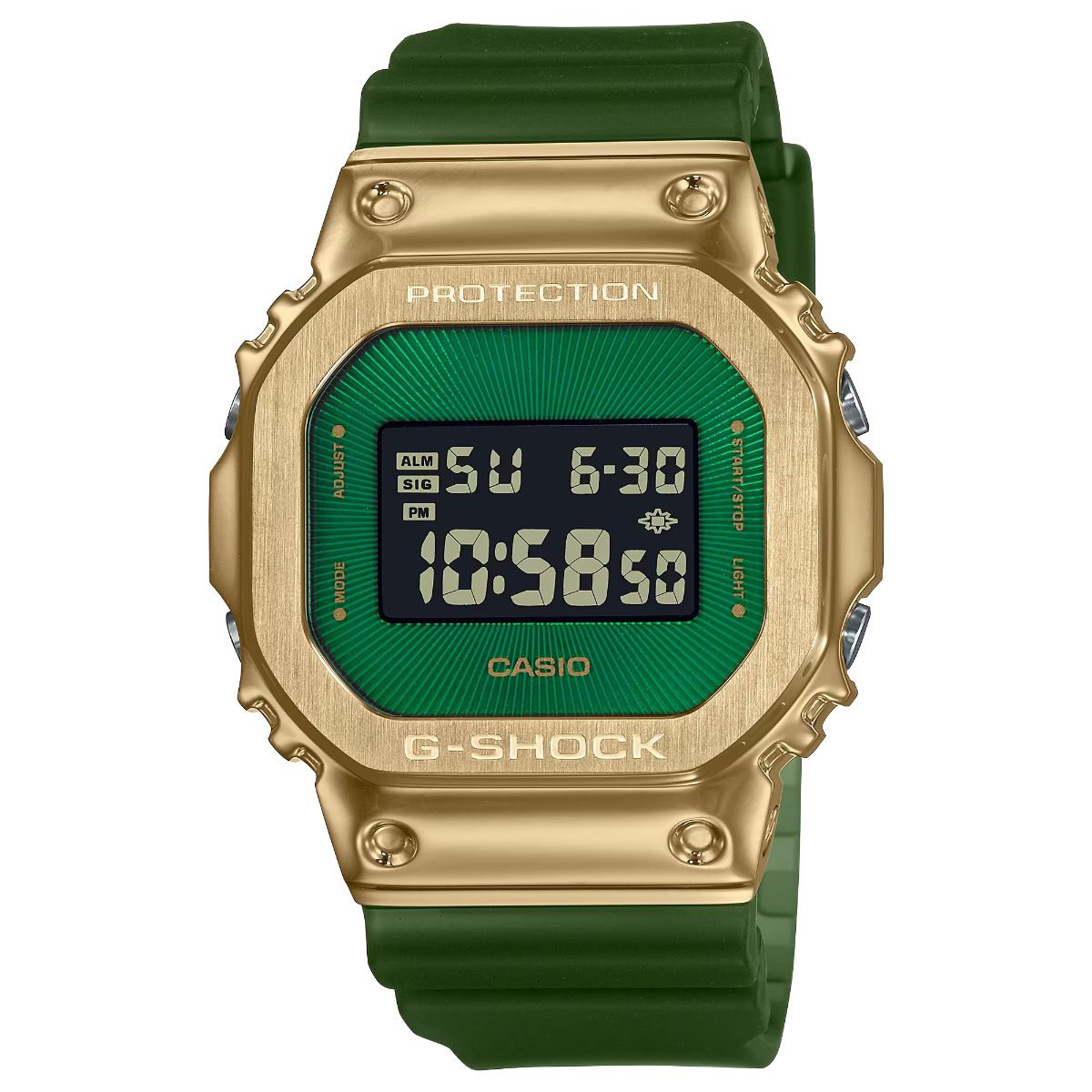 Casio G-Shock GM-5600CL-3DR 運動防水手錶 — official product image
