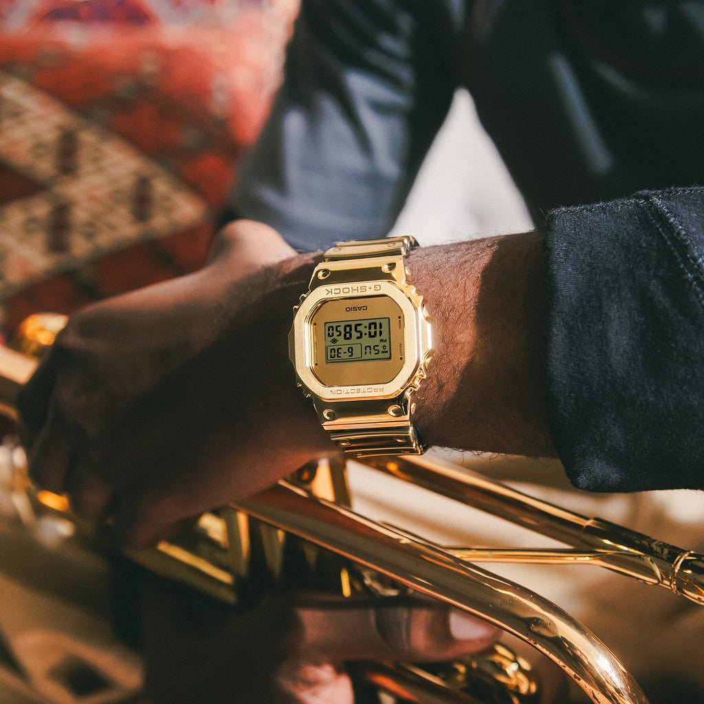 Casio G-Shock GM-5600YMG-9DR 運動防水手錶