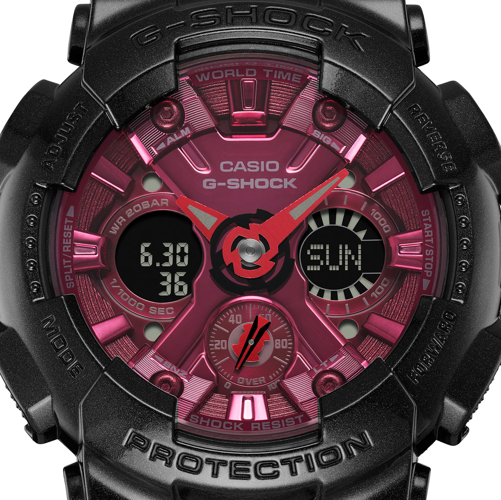 Casio G-Shock GMA-S120RB-1ADR 運動防水手錶