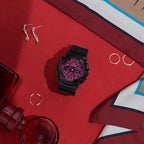 Casio G-Shock GMA-S120RB-1ADR 運動防水手錶