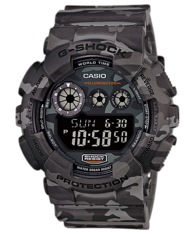 Casio G-Shock GD-120CM-8ER 運動防水手錶